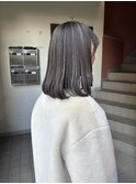 オリーブグレージュ×ハイライト