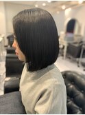 メルティカラー/似合わせカット/切りっぱなしボブ