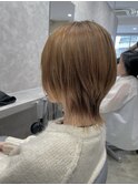 ★20代30代40代小顔似合わせカットイメチェン前髪こなれミディ