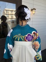 アズグロウヘアー(AS GROW HAIR)&nbsp;卒業式カチモリヘアアレンジ