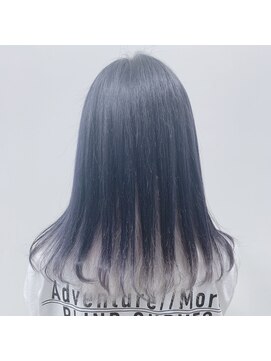 セルバ(Selva) ブルーブラック×ホワイト