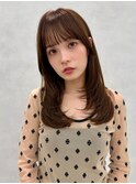 レイヤー/ネビージュ/韓国ヘア/イメチェン/縮毛矯正/中野/