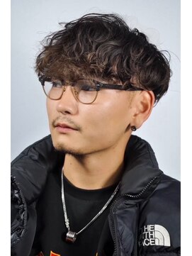 ヒロギンザ 難波店(HIRO GINZA) フェード＋パーマ