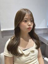 サロウィン 静岡 呉服町通り店(SALOWIN)&nbsp;韓国風/顔まわりカット/アッシュベージュ