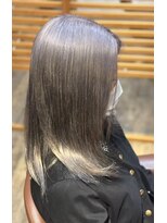 桃の木 ヘアー(桃の木 hair)&nbsp;シルバーグレージュ美髪仕上げ