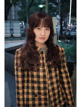 グリップ(GRIP) ドライパーマ/カシスブラウン/ロングパーマ/東山涼嘉