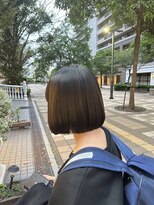 オレンジポップ 検見川浜南口店(ORANGE POP) ぱつっとボブ☆