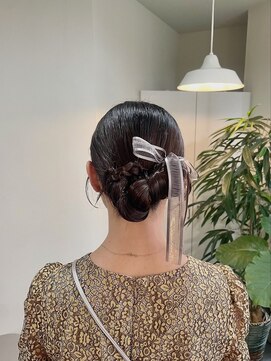 ミディアムヘア/暗めカラー/グランマッシュ/北九州/小倉