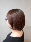さりげなショートボブ
