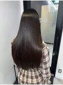 ロングも柔らか髪質改善!!