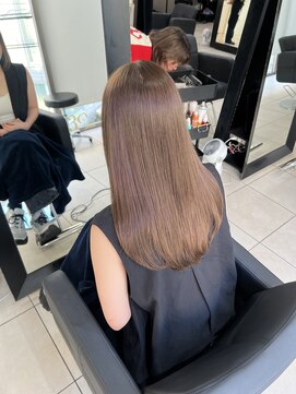 アクアオモテサンドウ(ACQUA omotesando) ☆ミルクティグレージュ 赤み消しカラー スモーキーブラウン