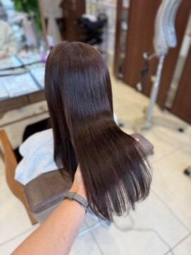 フォルテ 藤枝エピ店 透明感カラー＋パールプラチナトリートメント