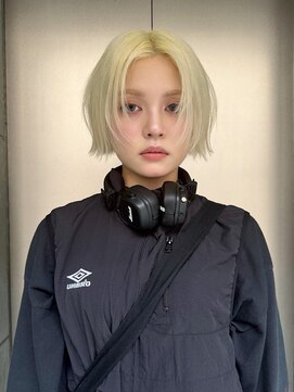 ゴートゥデイ 福岡大名Bellus店(GO TODAY) ボブウルフ/ウルフボブ/レイヤーボブ/ハッシュボブ/顔周りウルフ