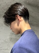 吉 船橋(kici) 刈り上げセンターパート/波巻きツイストスパイラル【RITSU】