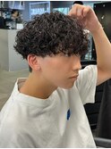 波巻きスパイラル/シャドウパーマ/フェザーパーマ/men's/メンズ