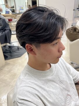 ケンジ 平塚ラスカ店(KENJE) ニュアンスパーマメンズパーマメンズ毛流れパーマフェザーパーマ