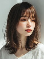 ダル 渋谷/表参道(DAL.)&nbsp;ひし形レイヤーボブ/三毛猫カラー/くびれボブ/ハッシュカット