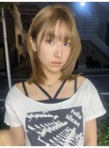 ハッシュボブ/耳かけレイヤー/顔まわりレイヤー/シャギーカット