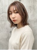 くびれボブxモカブラウン