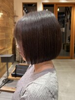 レリコ ニド(Relico-nid) 20代30代髪質改善 大人女性小顔似合わせ前下がりボブ 京都