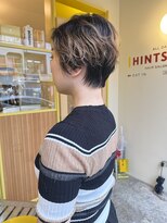 ヒントステーション(HINTSTATION) 〈浅草 半個室〉プレイフルカラー×クールショート
