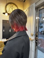ハル(HARU)&nbsp;インナーカラーレッド