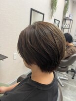 バセット バイ アルター 鎌取店(basset by aL-ter)&nbsp;ハッシュカット/グレージュ/デザインカラー/鎌取