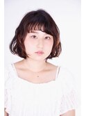 ふわっとAラインボブスタイル