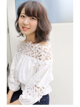 ブランコ 丸亀土器店(blanco) ラフな外ハネ感が可愛いスイートヘア