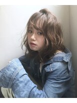 アミュレット バイ サファリ 西荻窪(AMULETTE BY SAFARI)&nbsp;ミディアム×ローレイヤー×カジュアルパーマ