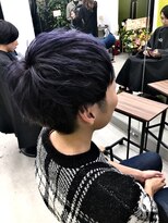 ヘアメイク ユーユ(Hair make U YU) メンズダークバイオレット