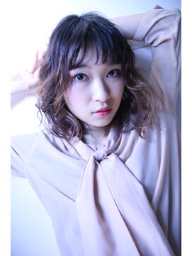 ブーケ(BOUQUET) リアルパーマ クラシカルパーマ ボウタイブラウス