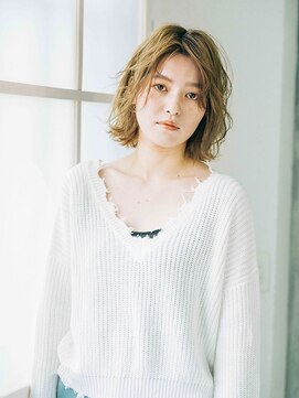 プロデュース 相模原店(Produce) 伸ばしかけ☆ヌーディーカラー♪色っぽふんわりミディ