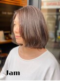 【Jamhair東高円寺】内巻きボブアッシュ
