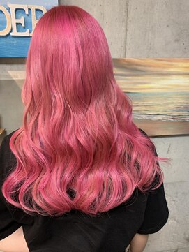 ビーチ(Beach) ピンクカラー