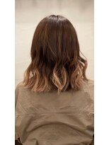 クラク 笹塚店(KURAKU) 立体感☆裾カラー × ハイライト