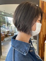 ヘアラウンジ アングゥ(hair lounge ungu) 前下がりボブ