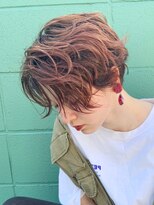 アイティーバイアルバム 八王子店(IT by ALBUM)&nbsp;ハンサムショート_ペールベージュ外ハネボブ_ba240601