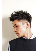 レンゲン(LENGEN)&nbsp;七三オールバックかき上げヘアコンマヘア２２７