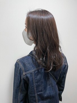 シェノン 西梅田(CHAINON) 似合わせカット/グレーベージュ/くびれヘア/デザインカラー