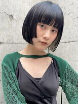 バイフィフス 原宿/表参道(by fifth)&nbsp;ぱつっとボブ/インナーカラー/姫カット