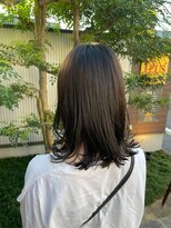 プルス 墨染店(PLUS)&nbsp;ツヤ感ミディ【墨染駅/藤森駅/伏見駅/ハイライト/透け感】