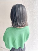 【Marl】ダークグレージュカラー×切りっぱなしボブ