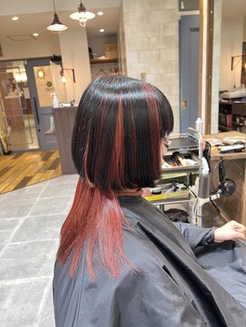 イーマ 天王寺店(iima) レッドアレンジカラー