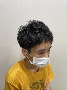 パシフィックダズールコパン(Pacific Dazzle copain) パーマ　ナチュラル　メンズ　ショート