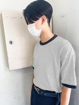 キャンバス バイ ネオリーブ 横浜西口(Canvas by neo.)&nbsp;センターパート ニュアンスパーマ 【横浜】