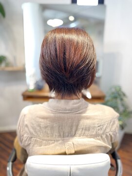 アトリエアルシュ(atelier ARCHE) えり足が浮く生えくせの丸み 小顔 ショートヘア