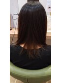 お手入れ重視のワンポイントカラー