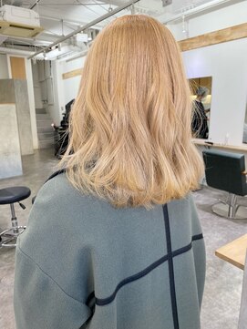 ソイ コンク 下北沢(soi conc) ブロンド/抜きっぱなしブリーチ/ベージュ/ハイトーンカラー