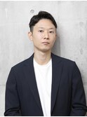 【大人男性にオススメ】7:3かきあげショート